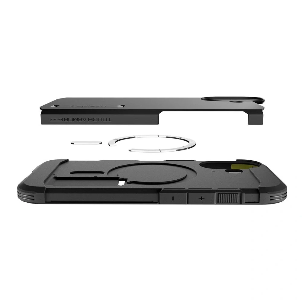 Odolný kryt Spigen Tough Armor Mag iPhone 17 černý