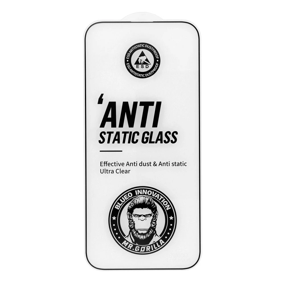 5D ochranné sklo Mr. Monkey Glass Samsung Galaxy S22 / S23 Černé 5903396147470