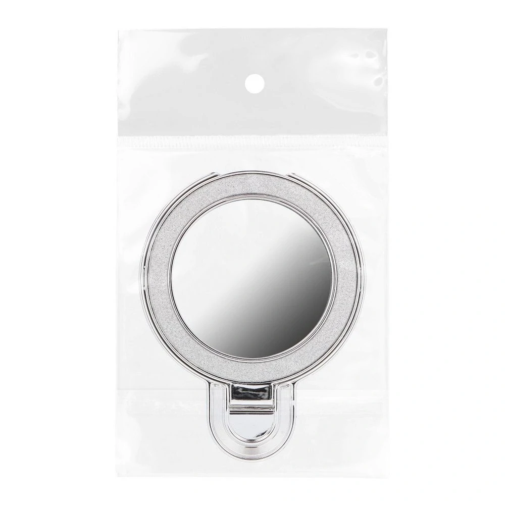 Stojan na telefon CIRCLE MIRROR nalepovací stříbrný