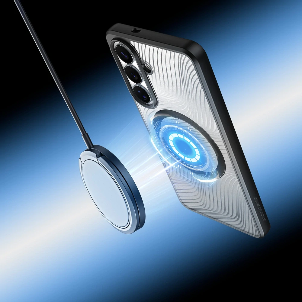 MagSafe kryt na mobil Samsung Galaxy S26 Plus - Dux Ducis Aimo Mag černý