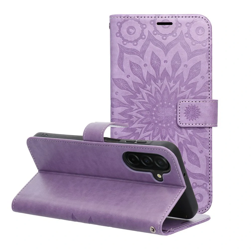 Flip pouzdro na mobil Xiaomi Redmi Note 15 5G - MEZZO Book mandala fialové