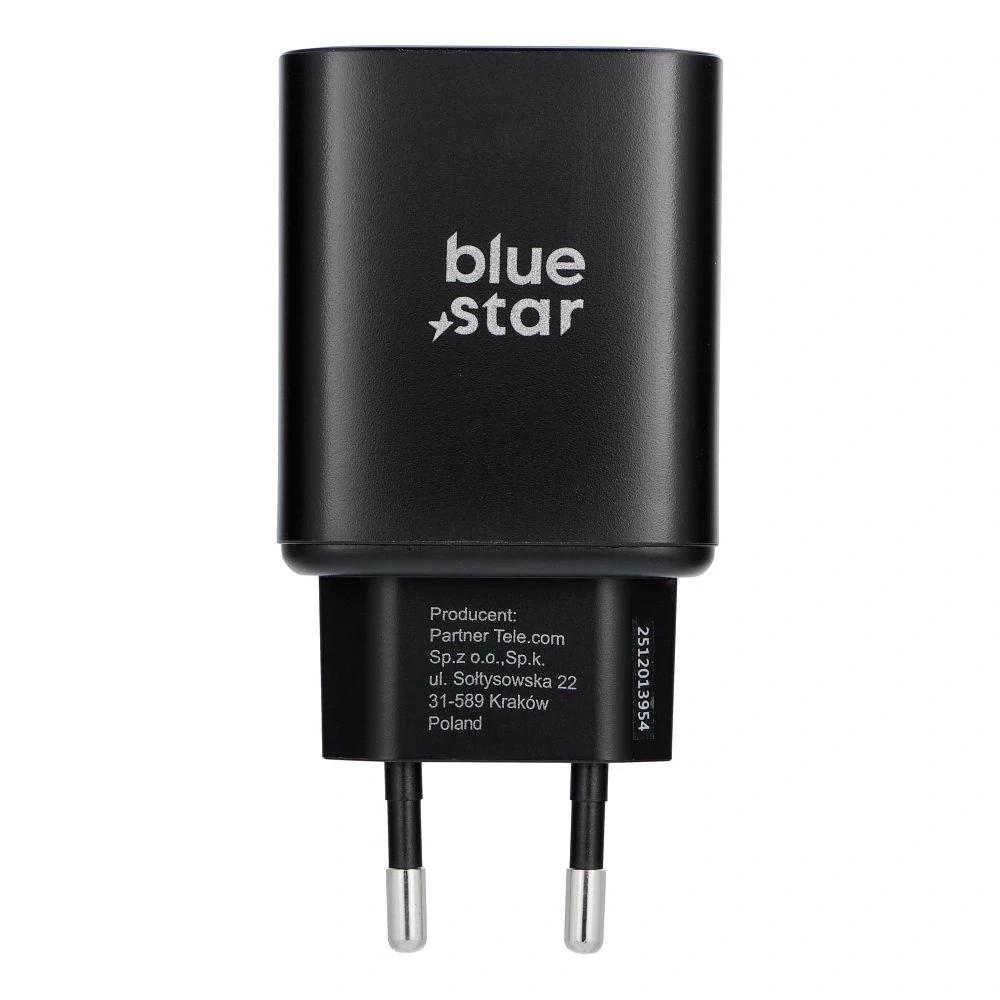 Blue Star nabíječka USB-C iPhone 17 Pro 60W černá (bez kabelu)