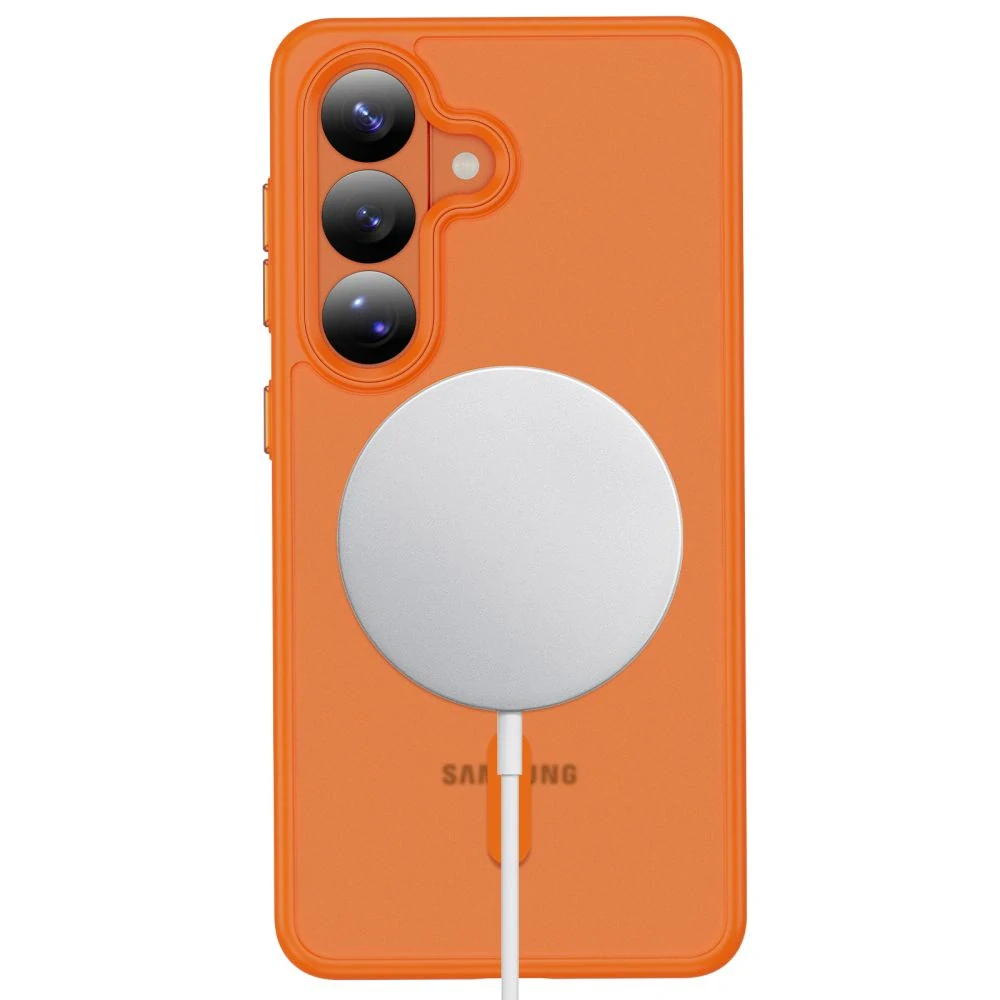 Kryt na mobil Galaxy S26 Tech-Protect Magmat MagSafe oranžový