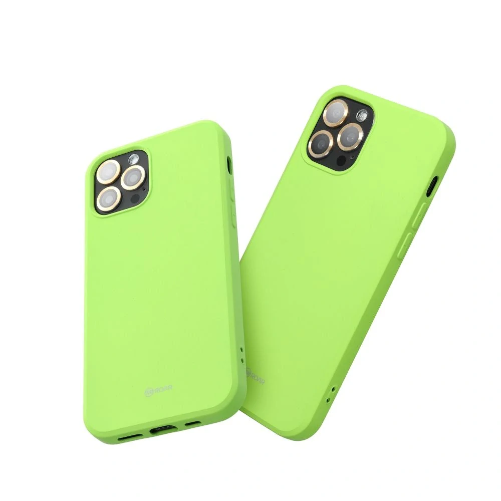 Kryt na mobil iPhone 16e/17e ROAR Jelly limetkový