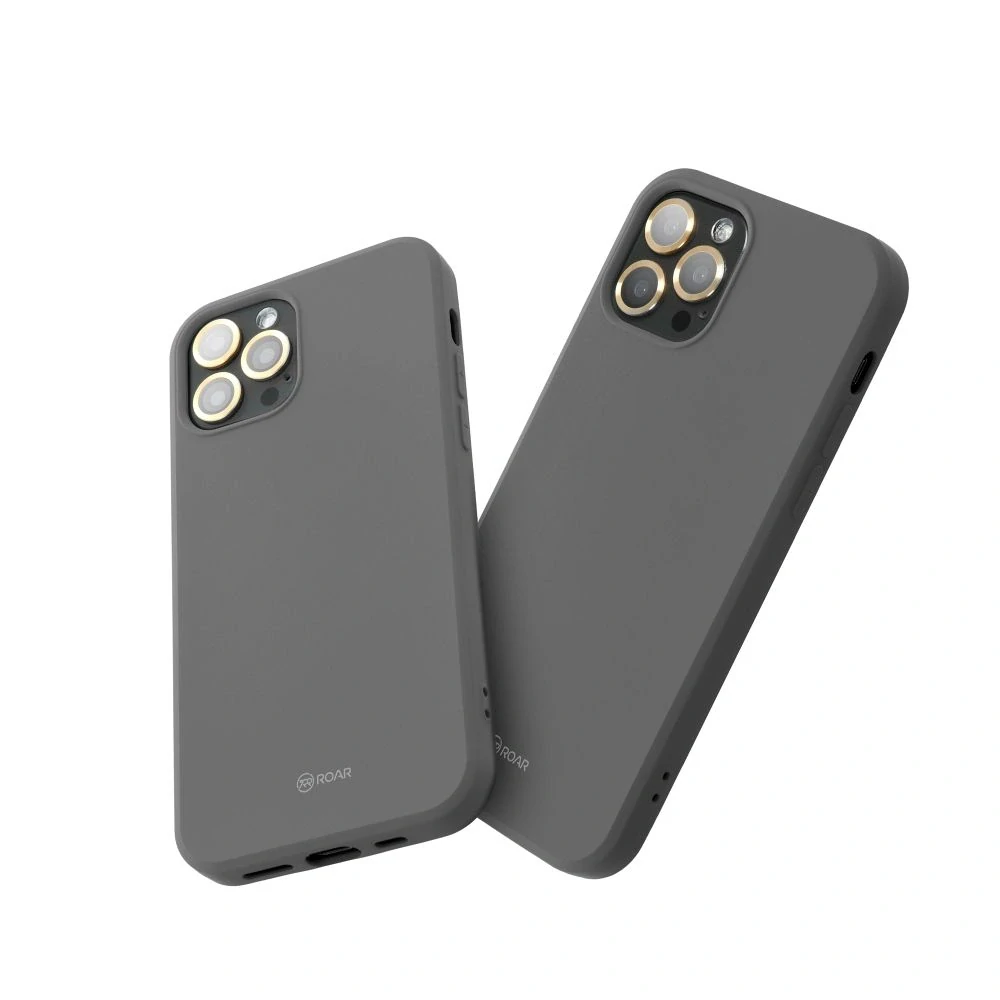 Kryt na mobil iPhone 16e / 17e Roar Jelly šedý