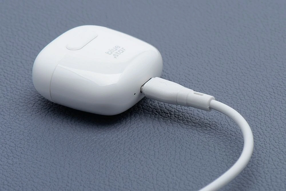 Kabel USB-C na USB-C Blue Star 60W 1m bílý