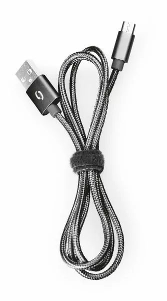 Datový kabel ALIGATOR PREMIUM s konektorem USB-C 2A, 2m, černý
