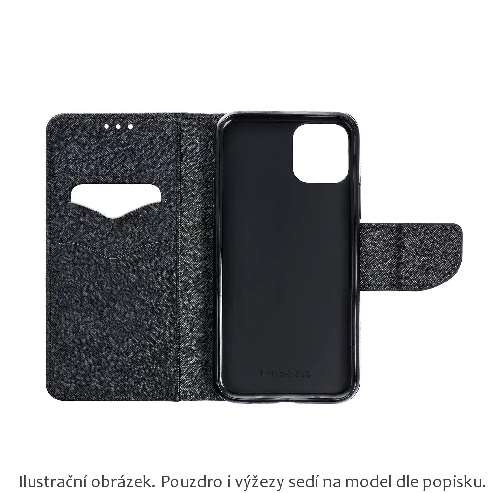 Flipové pouzdro Coolcase Fancy Book na mobil Samsung Galaxy S7 černé