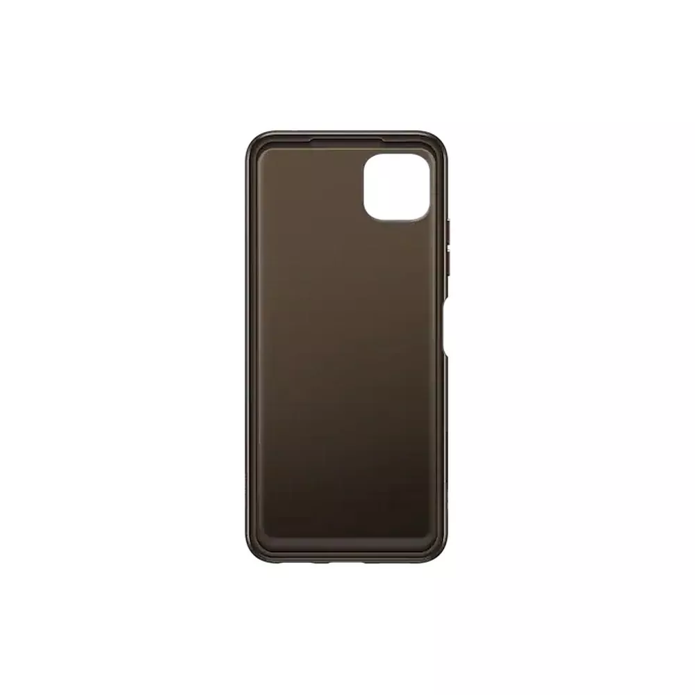 Originální silikonové pouzdro EF-QA226TBEGEU na mobil Samsung Galaxy A22 5G - Tmavé