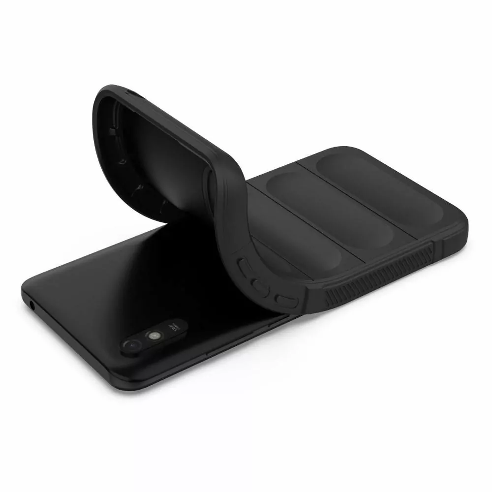 Odolné pouzdro Silky Shield na mobil Xiaomi Redmi 9A / Redmi 9AT černé
