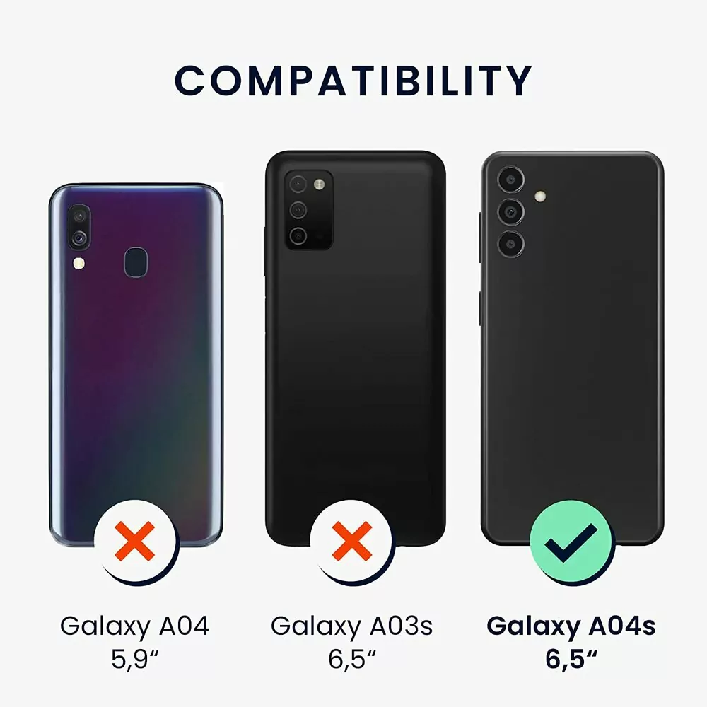 Dřevěné - silikonové pouzdro KWmobile na mobil Samsung Galaxy A13 5G / Samsung Galaxy A04s
