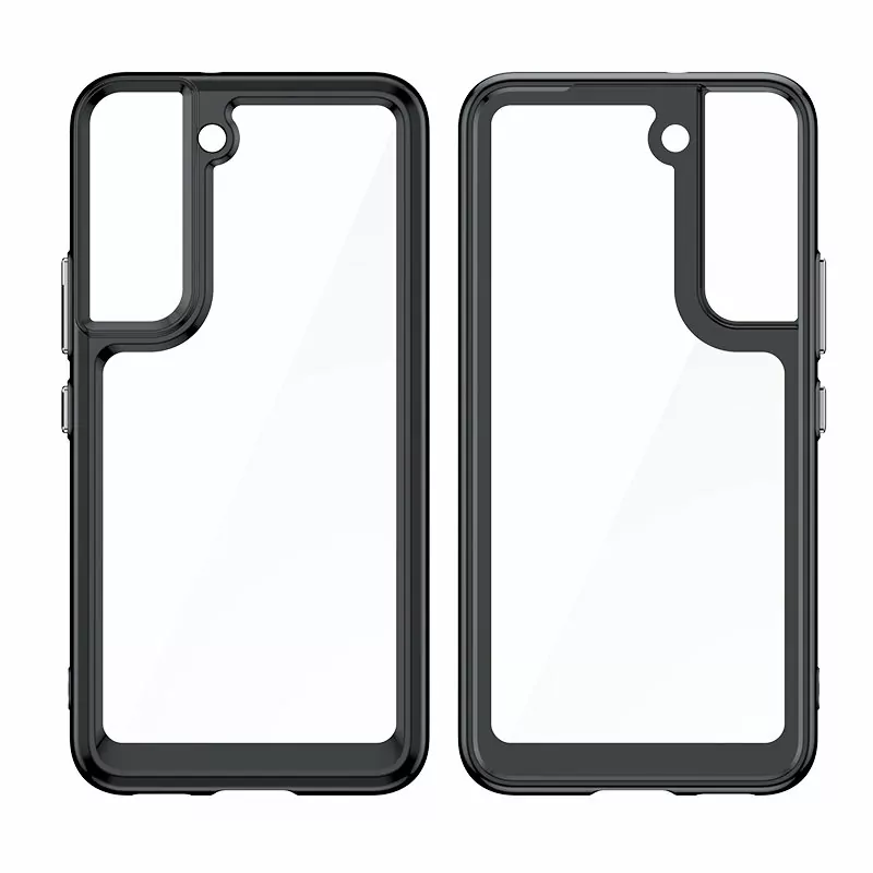 Pevné pouzdro Outer Space na mobil Samsung Galaxy S23 Plus - černý rámeček