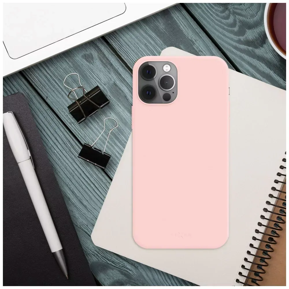 Silikonové pouzdro FIXED Story - Xiaomi Redmi 12C Modré - pogumované
