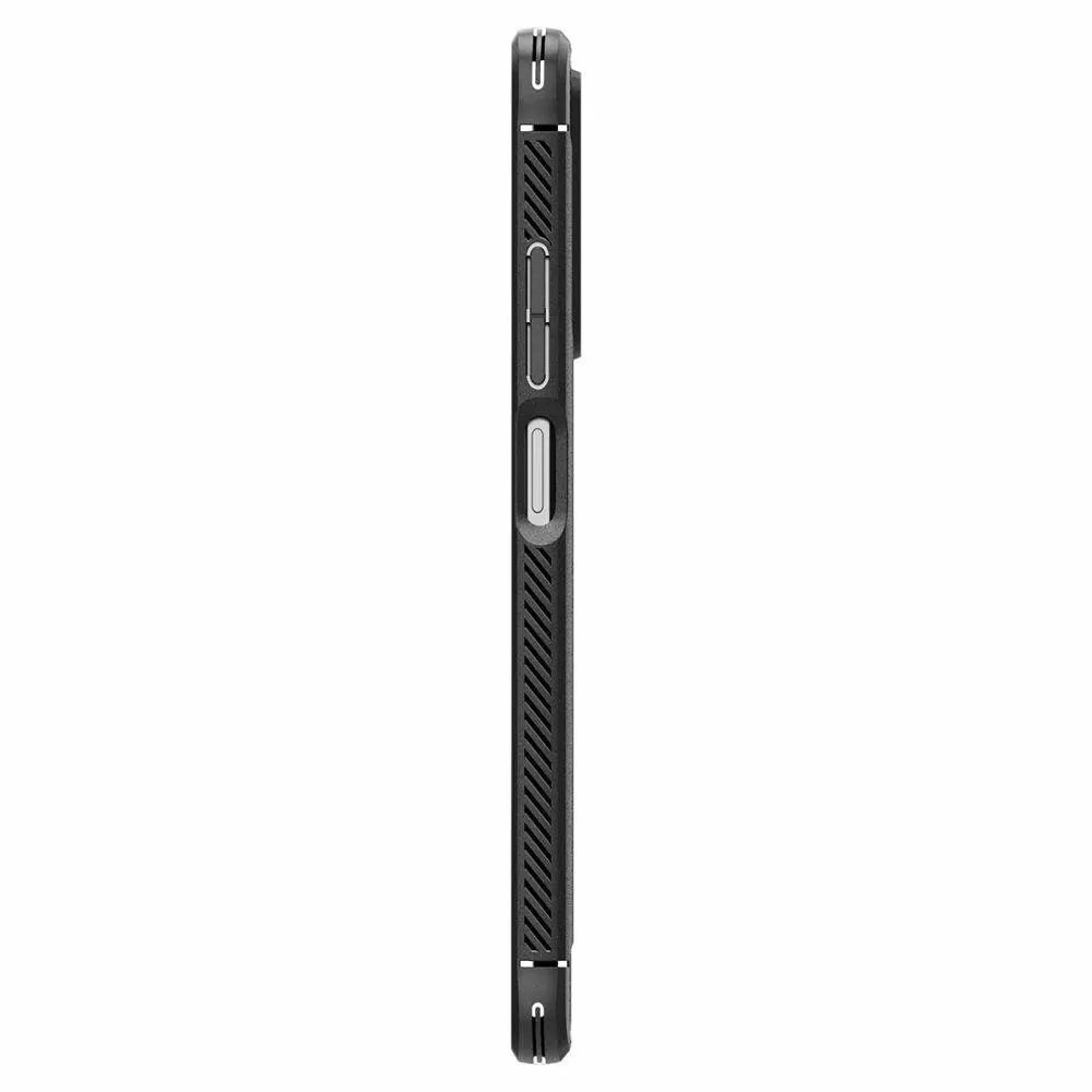 Silikonové pouzdro SPIGEN Rugged Armor na mobil Xiaomi Redmi Note 12 Pro Plus 5G Černé