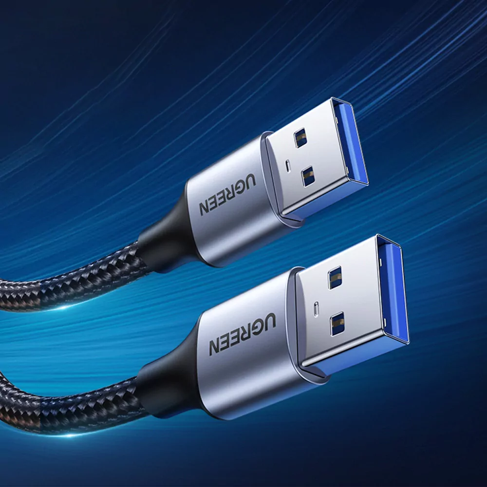 USB / USB 3.0 (USB-A Male to USB-A Male) kabel UGREEN 2m, 5Gb/s