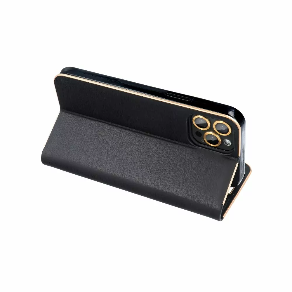 Luxusní flip pouzdro Coolcase Luna na mobil Samsung Galaxy A25 5G Černé