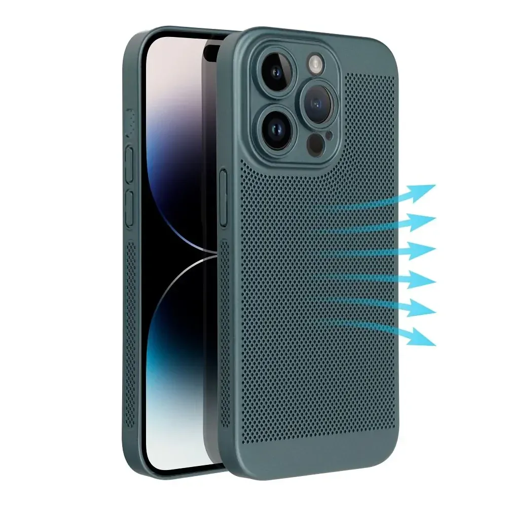 Plastové tvrdé pouzdro Coolcase Breezy na mobil Samsung Galaxy S23 FE Zelené
