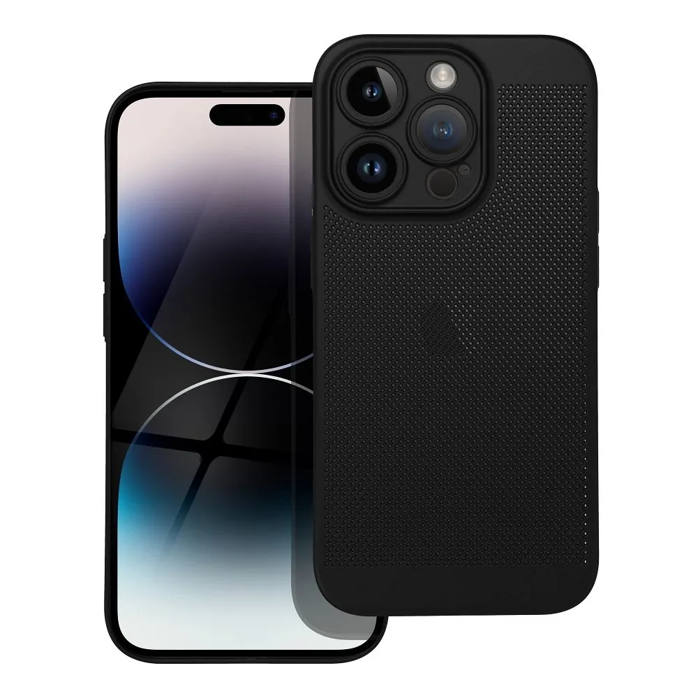 Plastové tvrdé pouzdro Coolcase Breezy na mobil Apple iPhone 14 Pro Černé