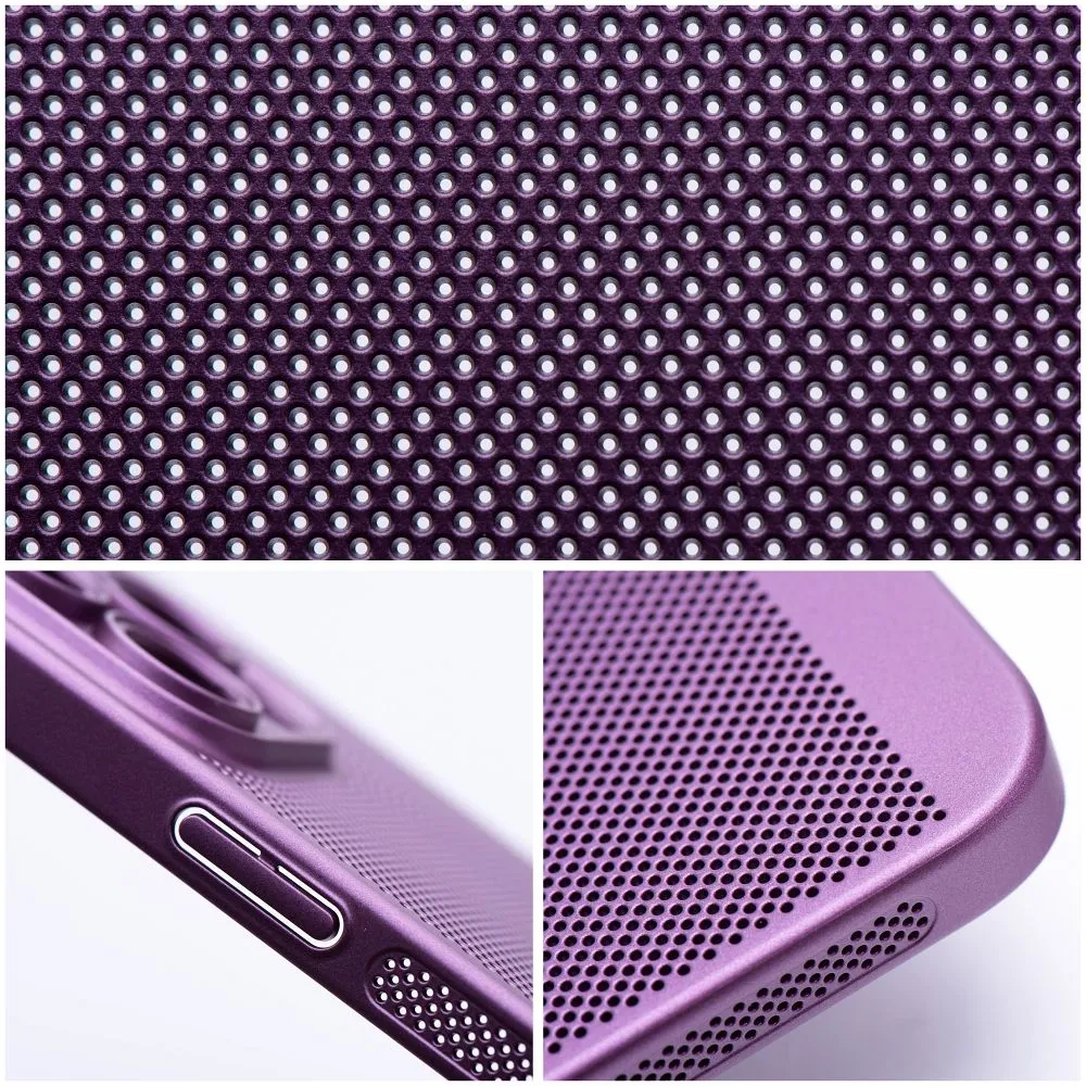 Plastové tvrdé pouzdro Coolcase Breezy na mobil Apple iPhone 14 Pro Fialové