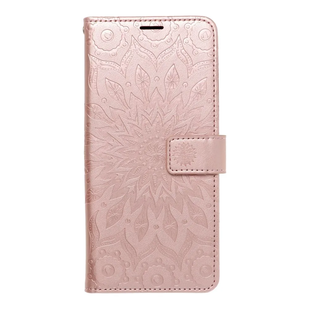 Flipové pouzdro Coolcase Mezzo na mobil Samsung Galaxy A55 5G - Růžová mandala