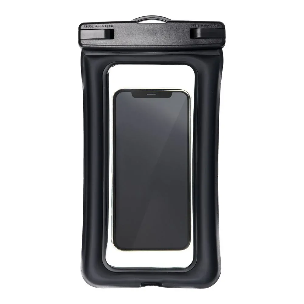 Vodotěsné pouzdro Waterproof AIRBAG pro mobilní telefony do 6,4" černé