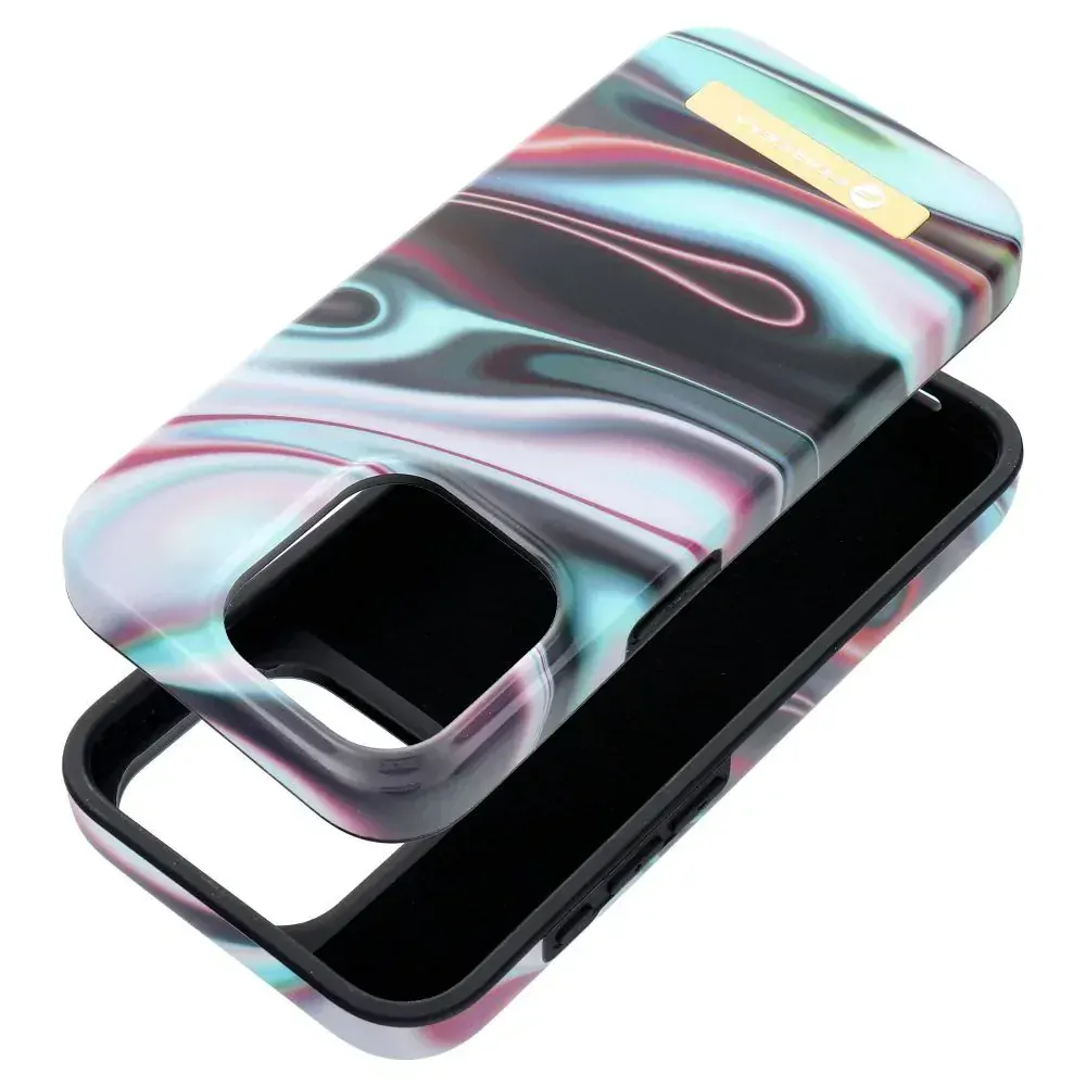Prémiové pouzdro FORCELL F-PROTECT Mirage 4D s MagSafe na mobil Apple iPhone 15 Pro - Glow