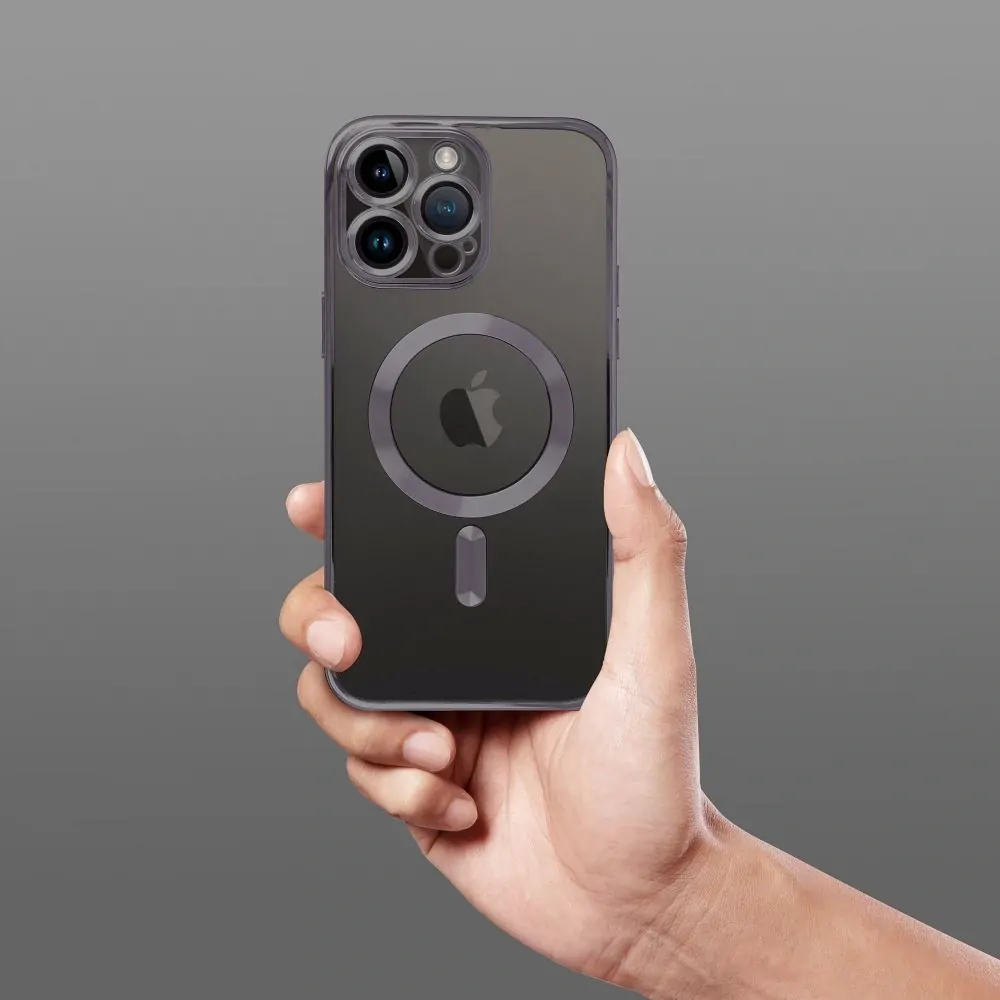 Silikonové pouzdro Frost Mag Cover - Samsung Galaxy S24 Plus s podporou MagSafe - čiré