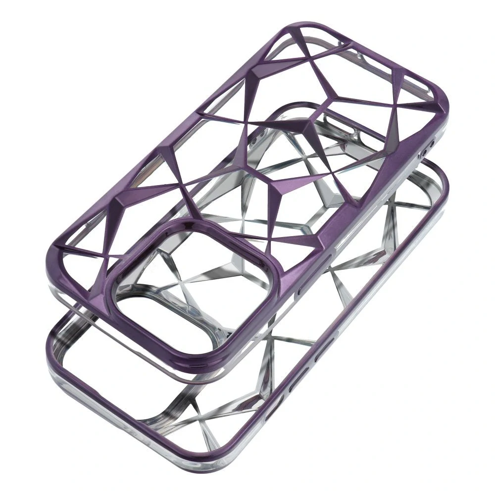 Pouzdro Coolcase TWINKI - Apple iPhone 16 Plus - fialové