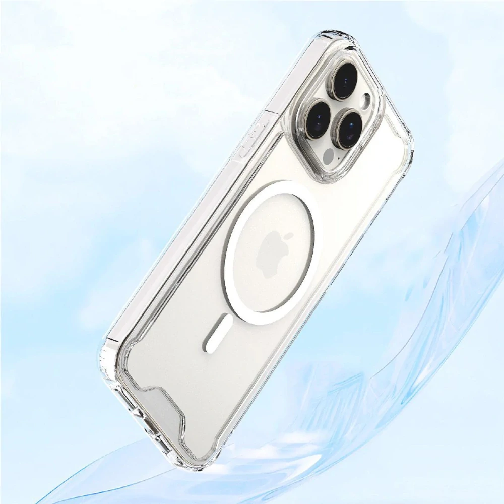 Pouzdro Clear Corner s MagSafe - Apple iPhone 16 Plus - průhledné