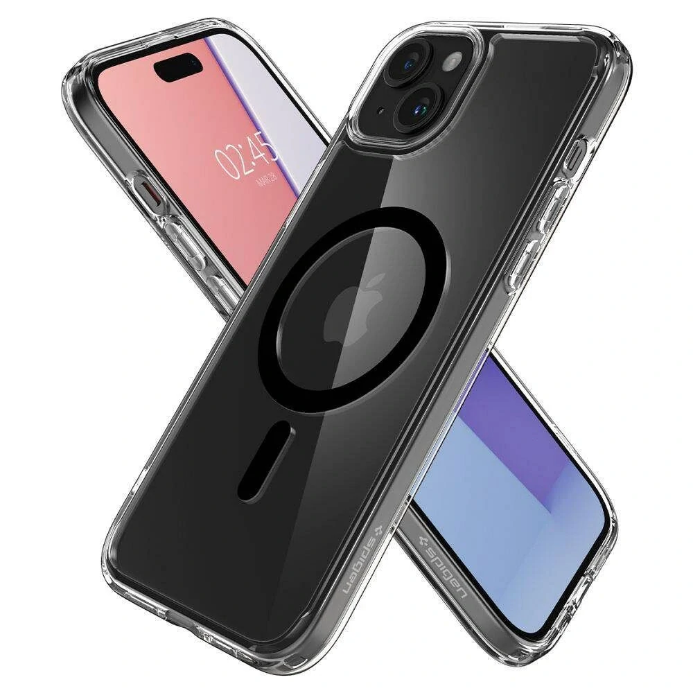 Odolnější pouzdro SPIGEN Ultra Hybrid Mag s MagSafe - Apple iPhone 16 - Black