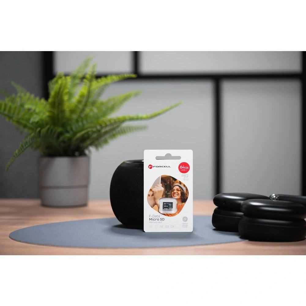 Paměťová karta micro SD - FORCELL F-DATA UHS-I U3 - 64GB Class 10