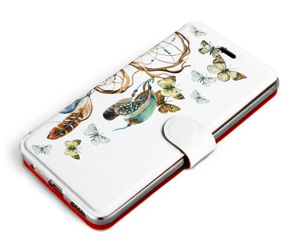 Knížkové flip pouzdro Mobiwear - Xiaomi 12T / 12T Pro - M001P Lapač a motýlci