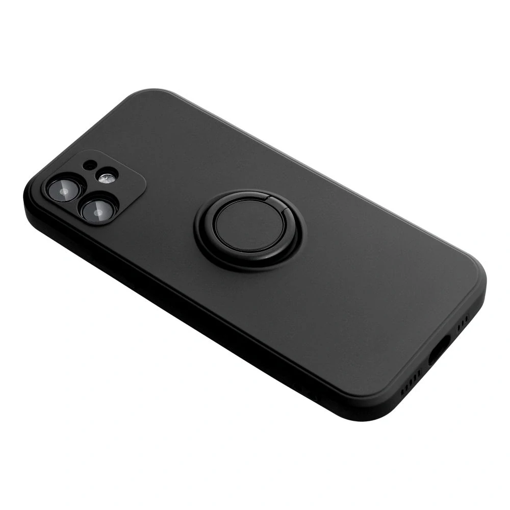 Silikonové pouzdro SILICONE RING - Samsung Galaxy S24 FE - Černé