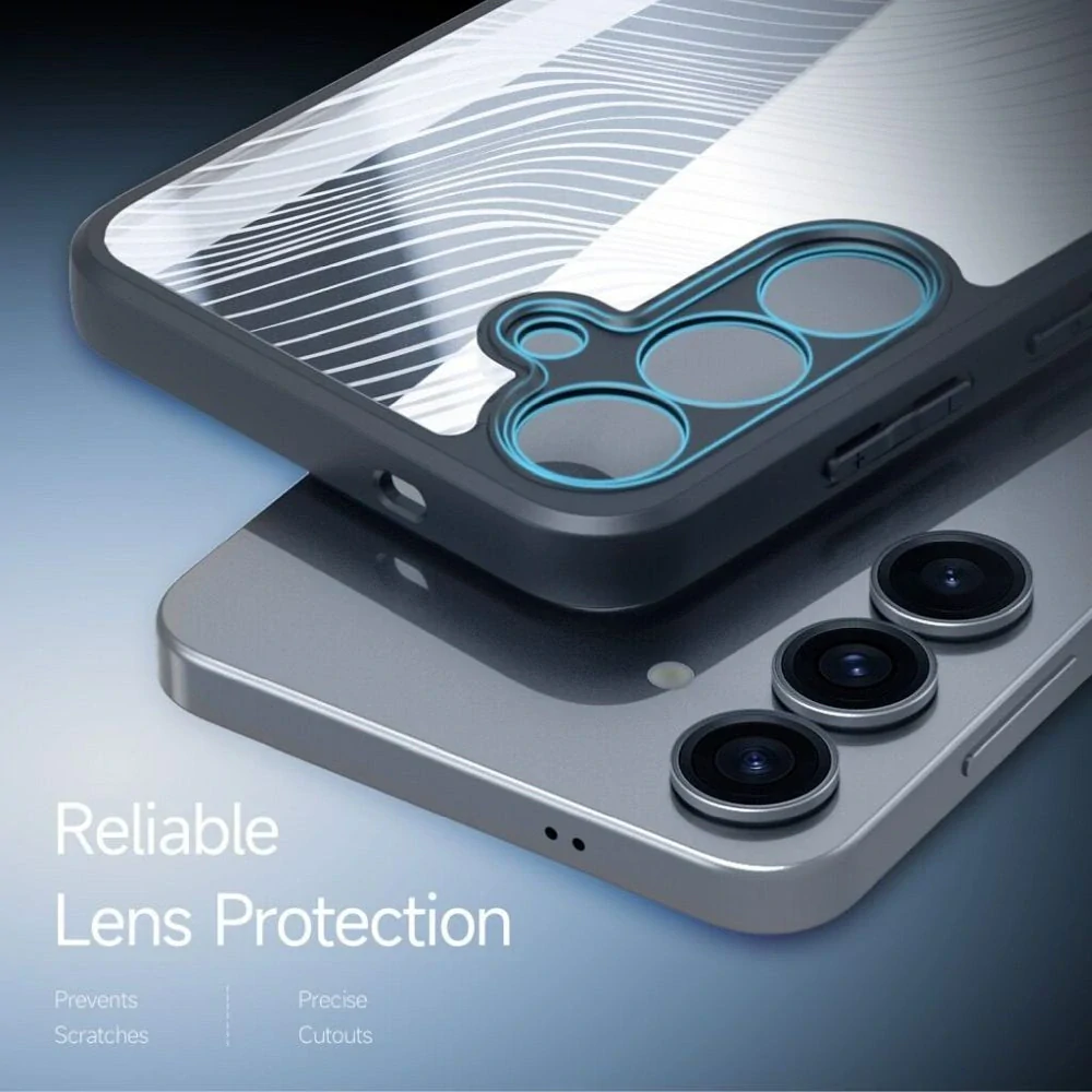 Odolné pouzdro Antishock Electro Samsung Galaxy S25 – černé