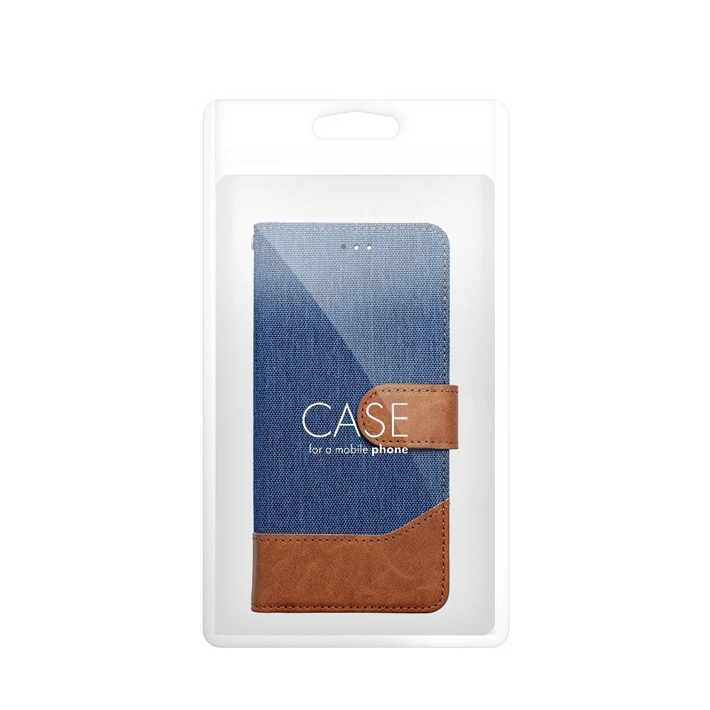 Flip pouzdro JEANS Book – Xiaomi Redmi 14C / Poco C75, modré