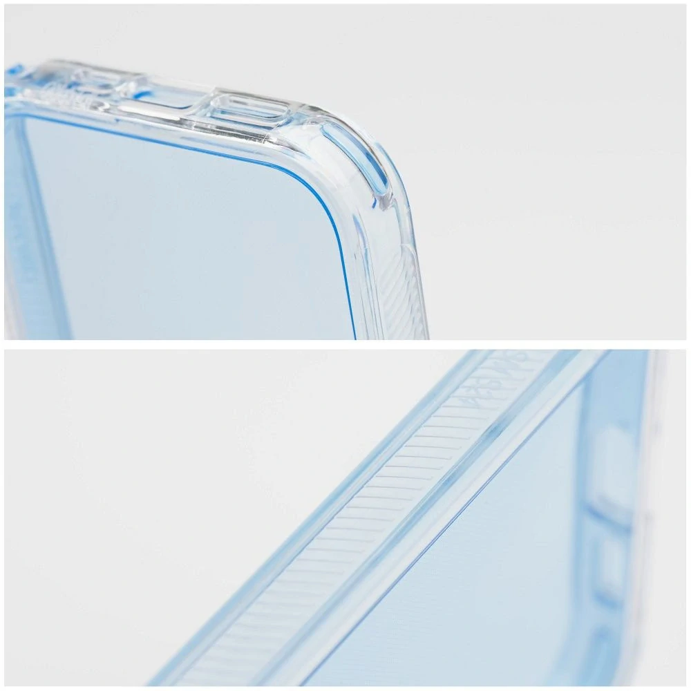 Ochranný kryt Matrix Clear – Xiaomi Redmi 14C / Poco C75, modrý