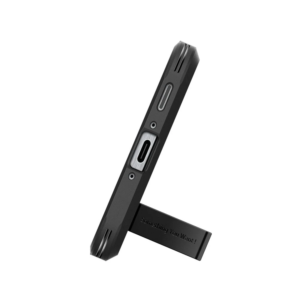 Odolné pouzdro Spigen Tough Armor – Samsung Galaxy A36 5G, černé