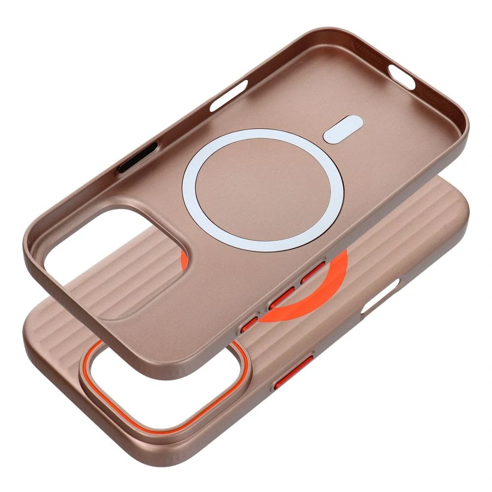 Pouzdro Simply MagSafe – iPhone 15 Pro, titan písčitý