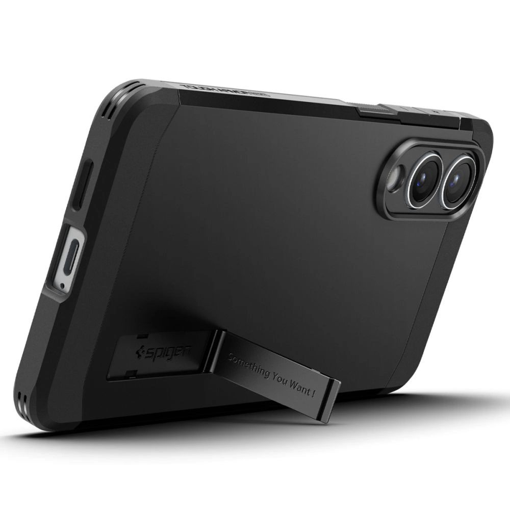 Spigen Tough Armor Mag kryt Samsung Galaxy S25 Edge - černý