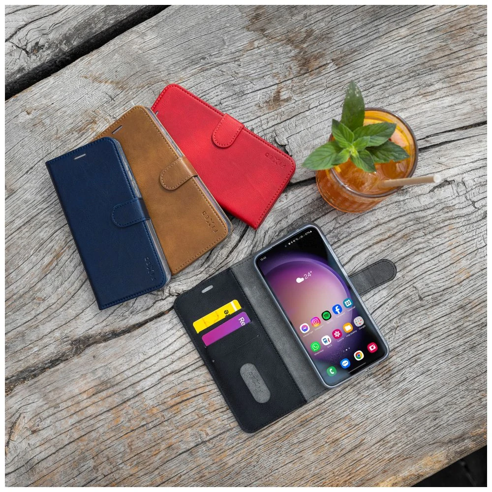 Flipové pouzdro FIXED Opus Xiaomi Redmi 15 4G / 5G - černé