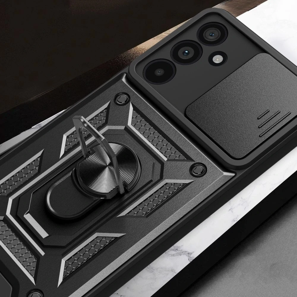Odolný kryt na mobil Samsung Galaxy A36 5G - Camshield růžový