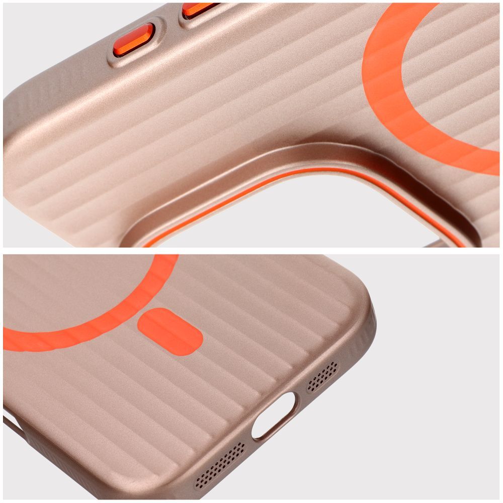 Pouzdro Simply MagSafe iPhone 14 titan pískové