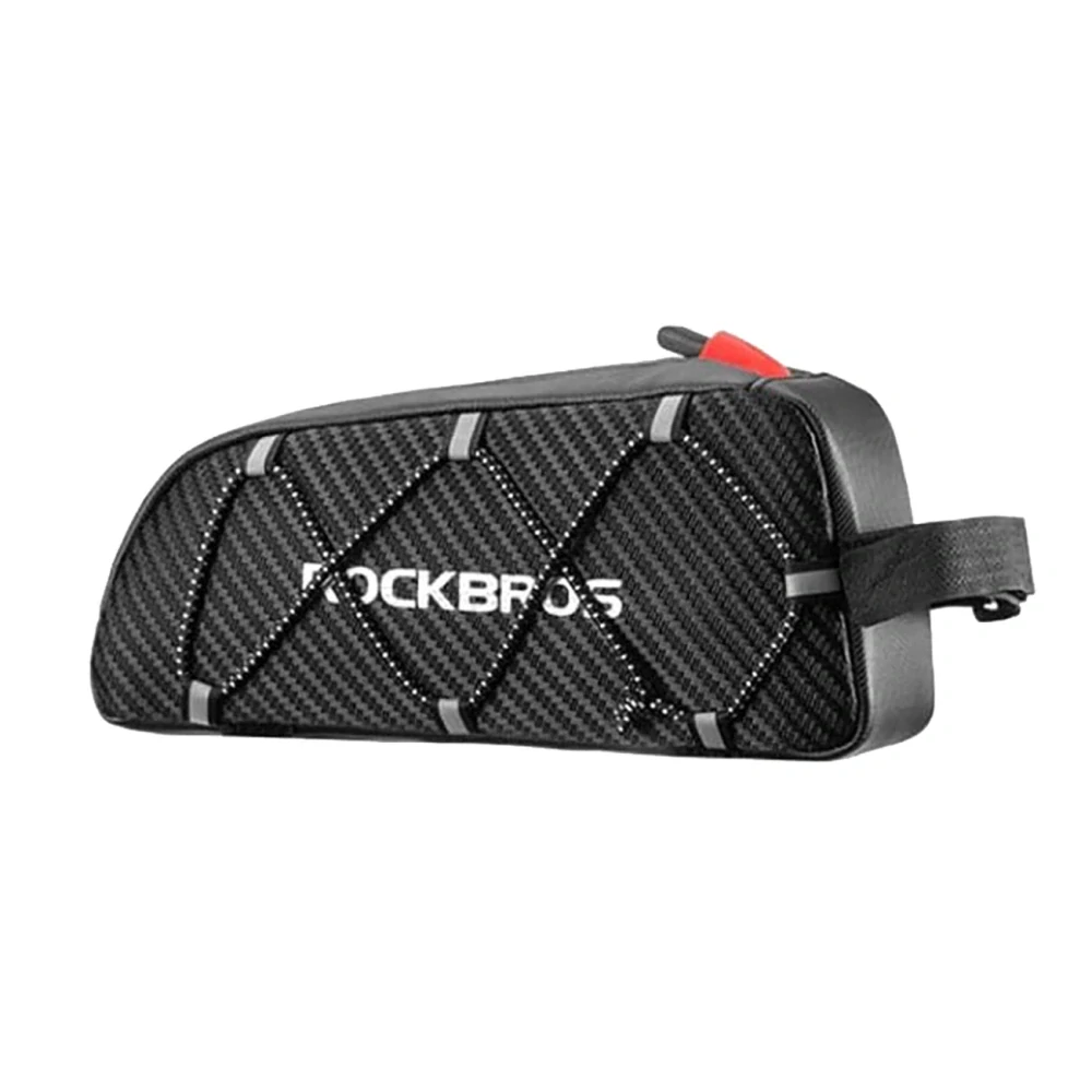 Rámová brašna Rockbros 039BK 1 l s pružným úchytem – černá