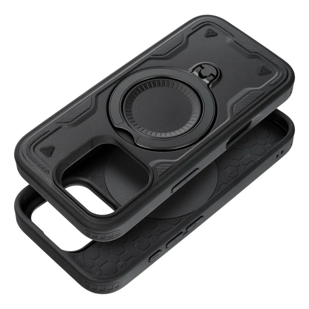 Frost Armor odolný kryt iPhone 17 Pro – černý obal