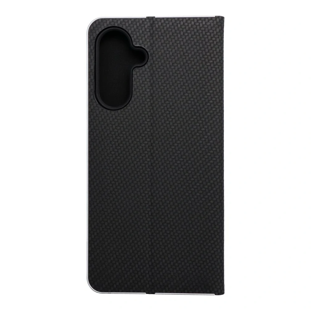 LUNA Book Carbon pouzdro Samsung Galaxy A17 – černé