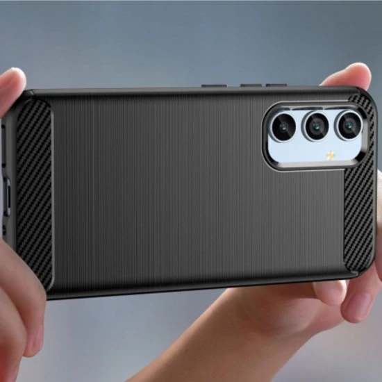 Odolné pouzdro CARBON pro Samsung Galaxy S25 FE – černé