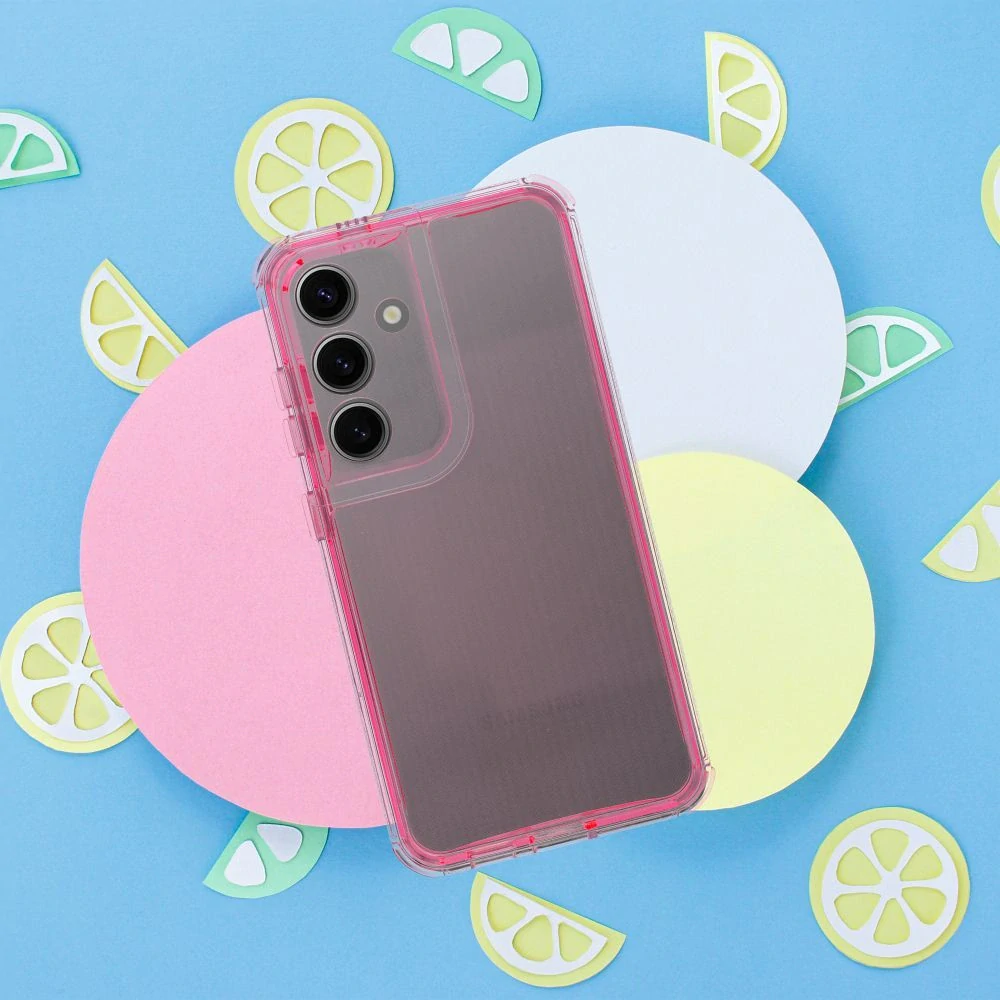 Pouzdro Matrix Clear Xiaomi Redmi 15C – pudrově růžové