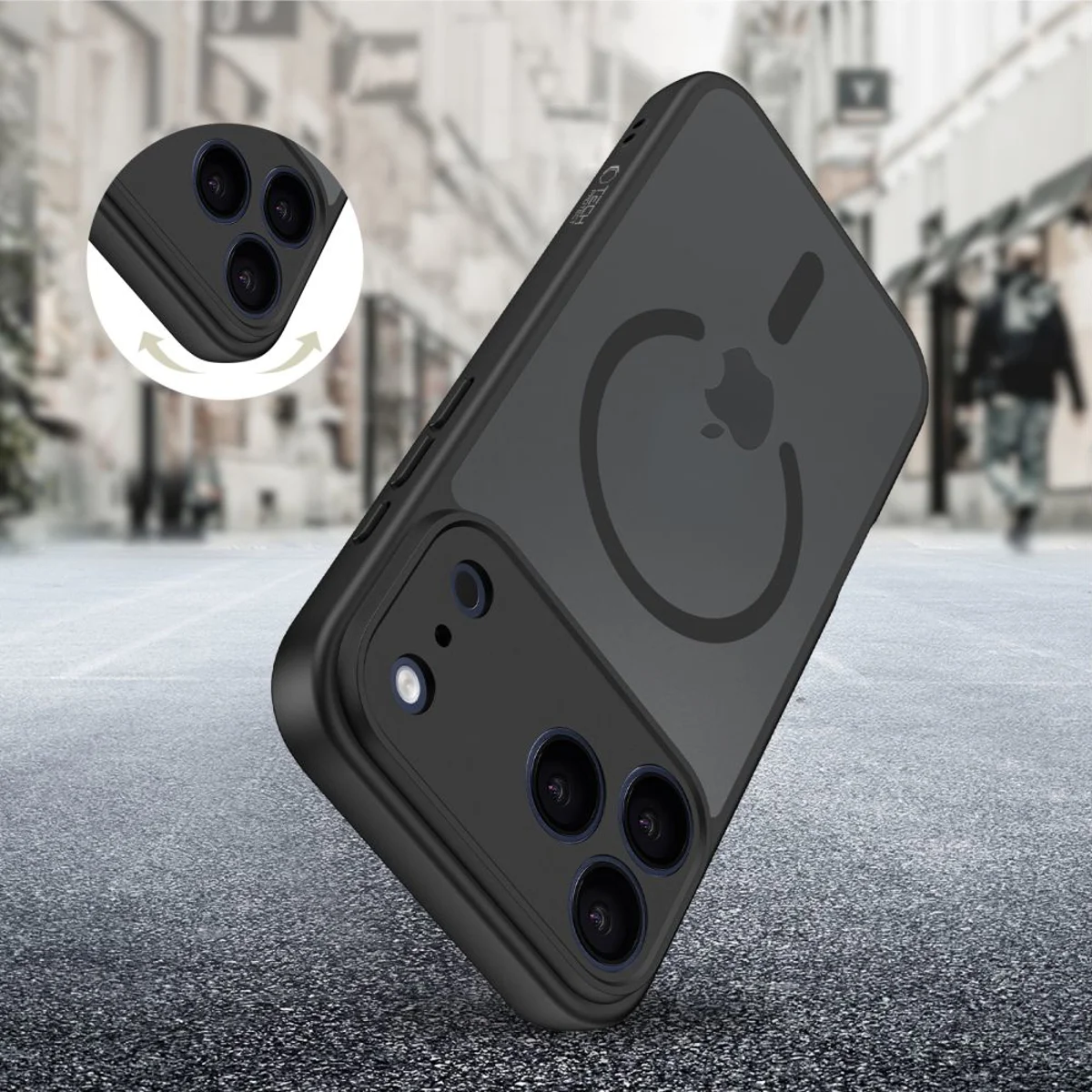 Tech-Protect BasicMag kryt MagSafe iPhone 17 Pro černý