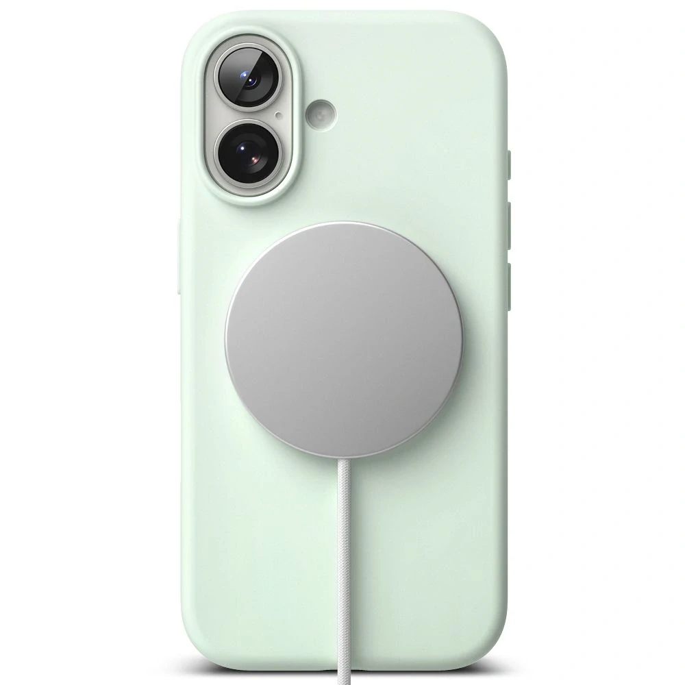Kryt Ringke Silicone MagSafe iPhone 17 mint