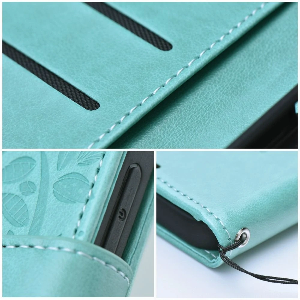 Flip pouzdro MEZZO Book Samsung Galaxy A37 5G Zelený strom